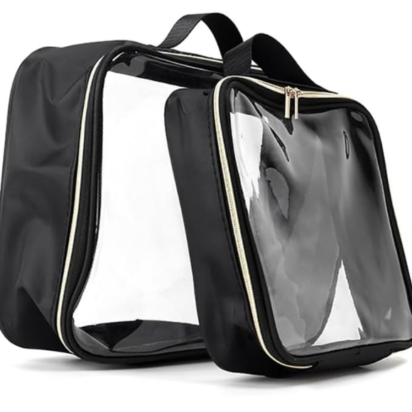 Generic Transparent Waterproof Travel Wash Bag - 10" L, 7" H, 4" D - Picture 5 of 8